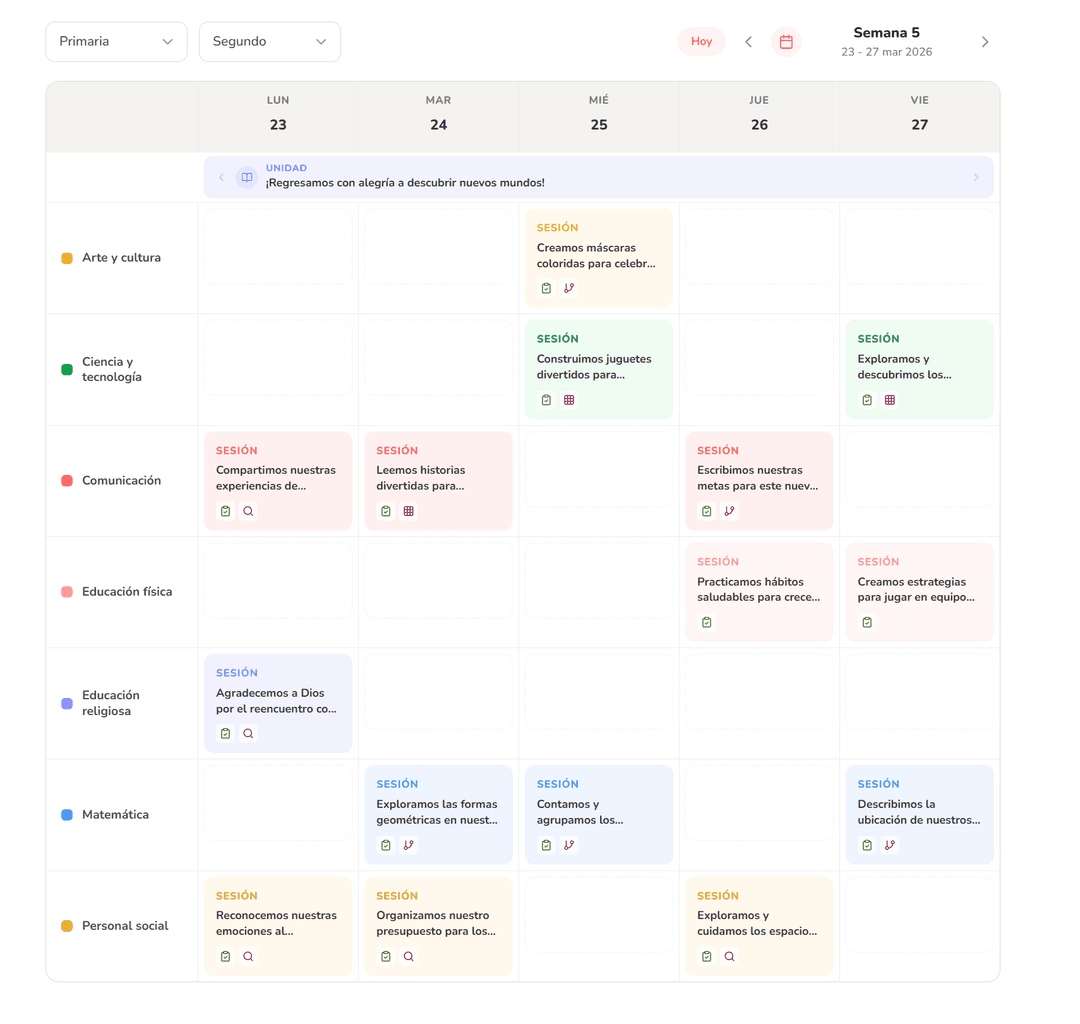 Plataforma Califica para colegios